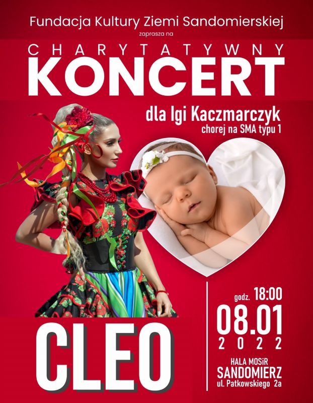 Koncert Charytatywny dla Igi Kaczmarczyk - CLEO