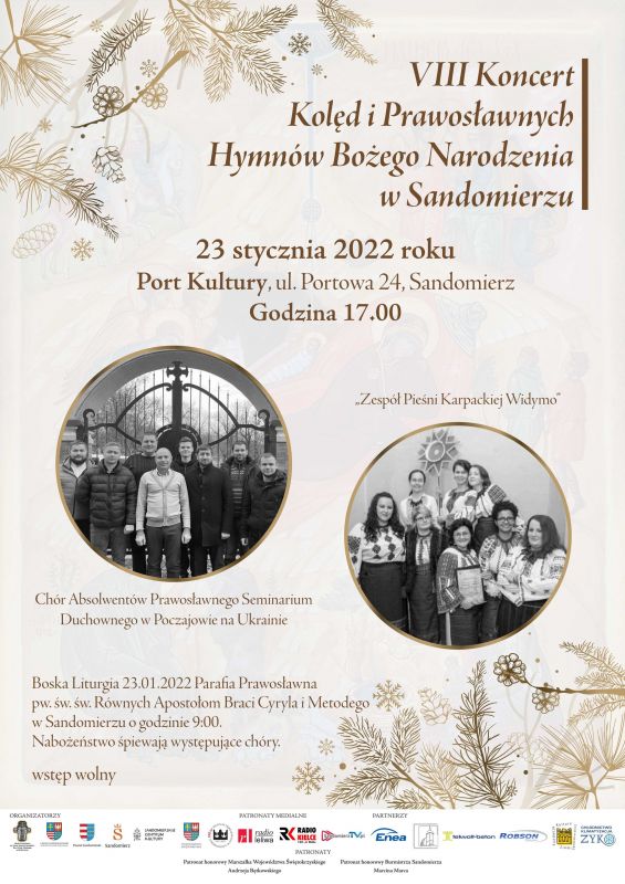 VIII Koncert Kolęd i Prawosławnych Hymnów Bożego Narodzenia w Sandomierzu