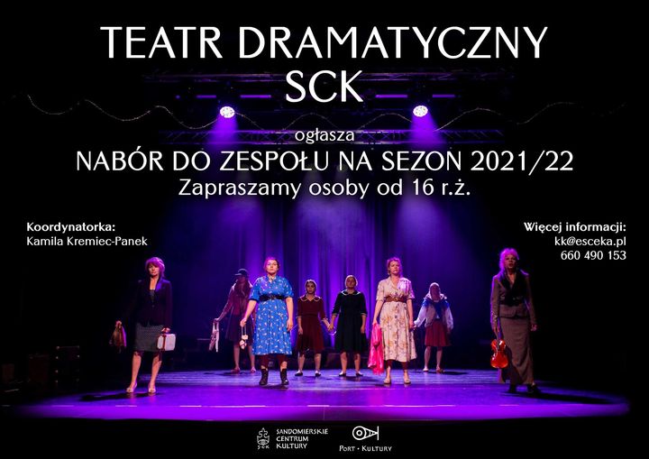 Teatr Dramatyczny - nabór 2021/22