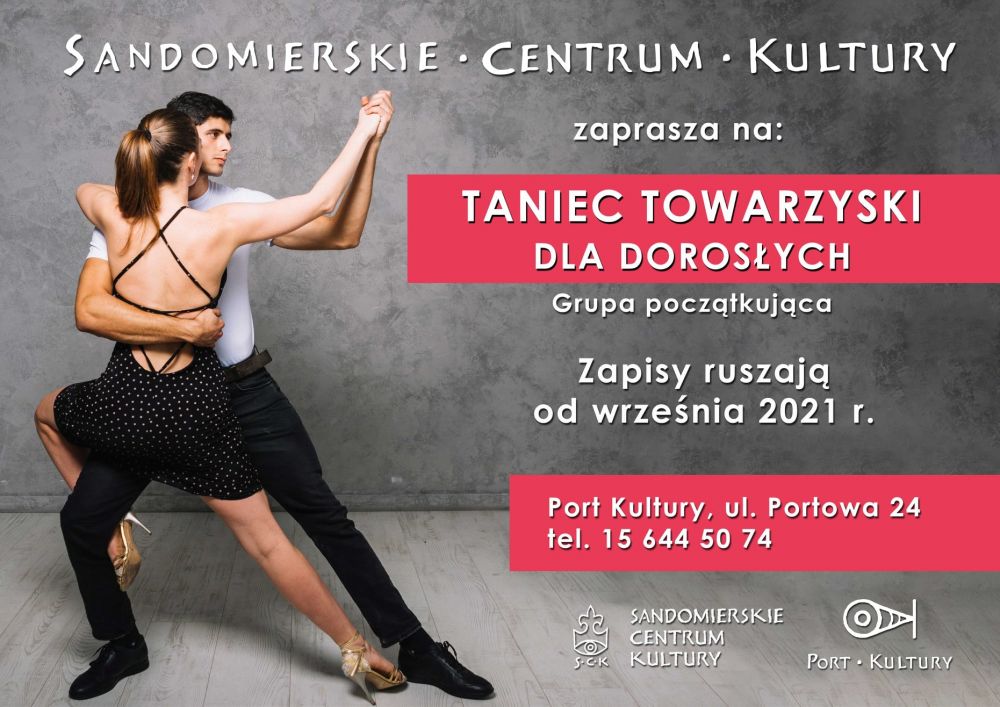 Taniec towarzyski - zapisy 2021/22