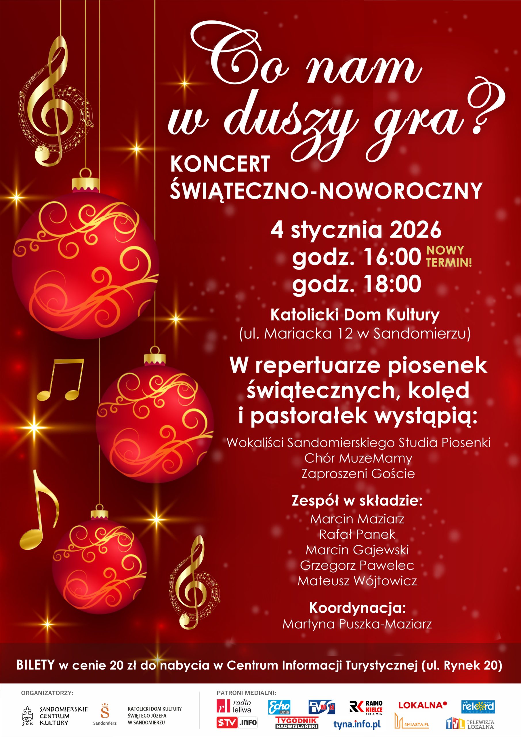 Koncert świąteczno-noworoczny "Co nam w duszy gra?" 04.01.2026