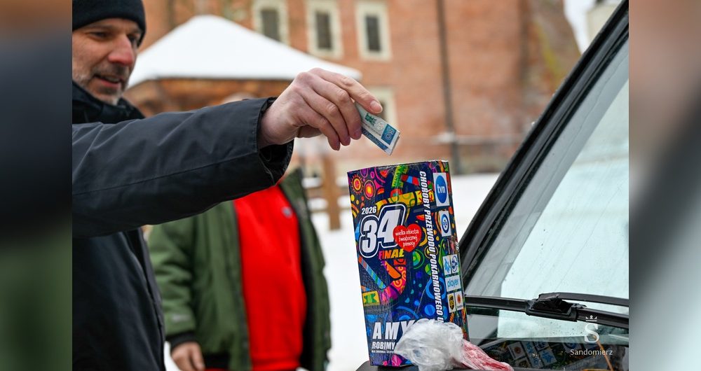 34. Finał Wielkiej Orkiestry Świątecznej Pomocy w Sandomierzu – podsumowanie