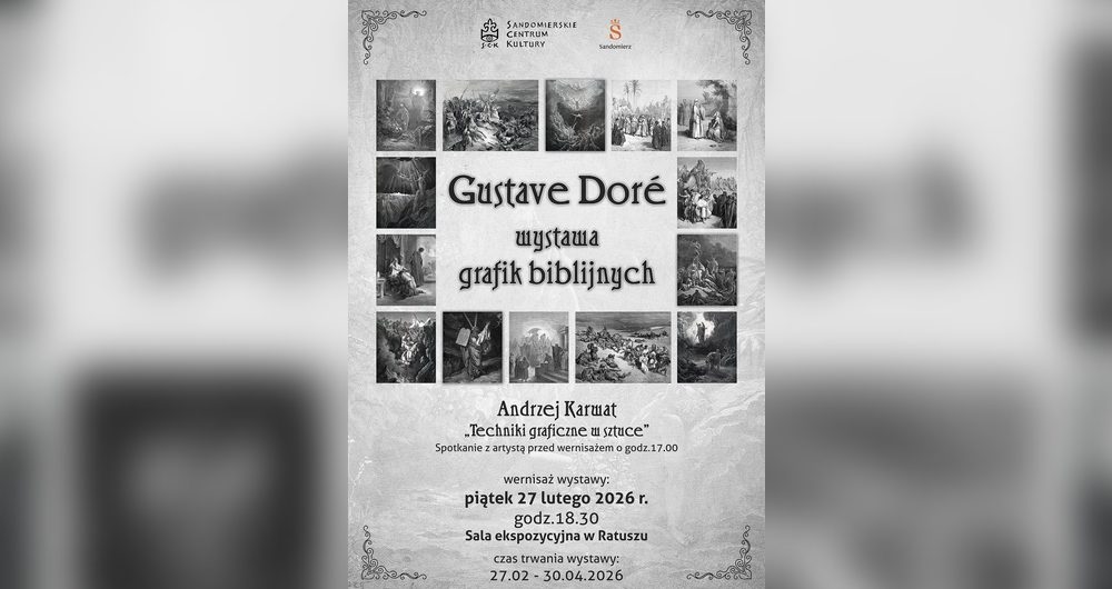 Wystawa „Biblijne grafiki Gustave’a Doré” – zaproszenie na wernisaż